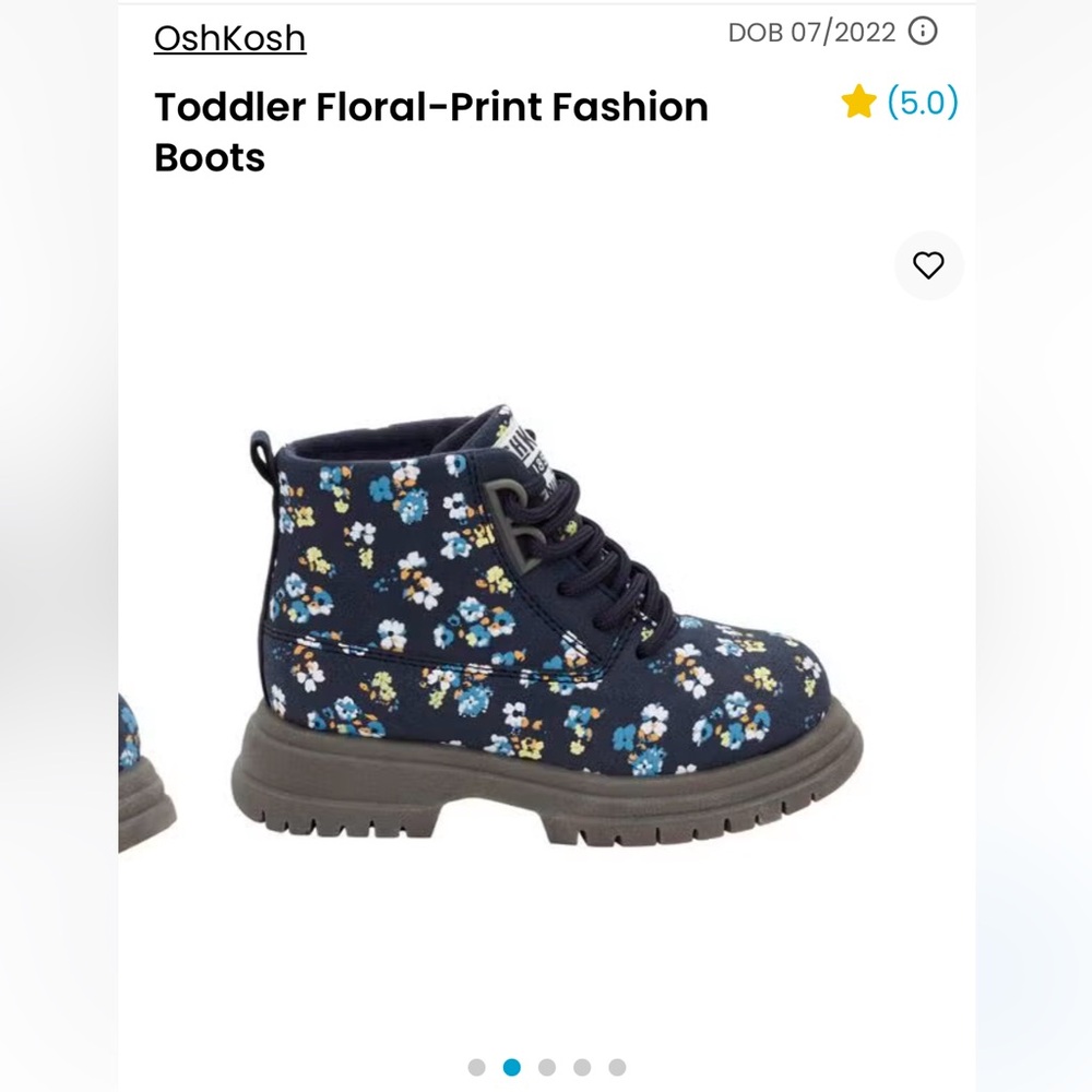 Toddler boots